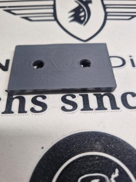 Zündapp Kennzeichen Halterung für Combinette Typ 433 , 437 , 510 , 511 , 514 , 515 ersetzt 432-19.121